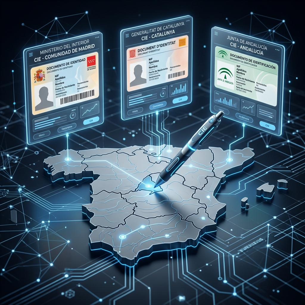 Comparativa de formularios digitales del Certificado de Instalación Eléctrica por Comunidades Autónomas