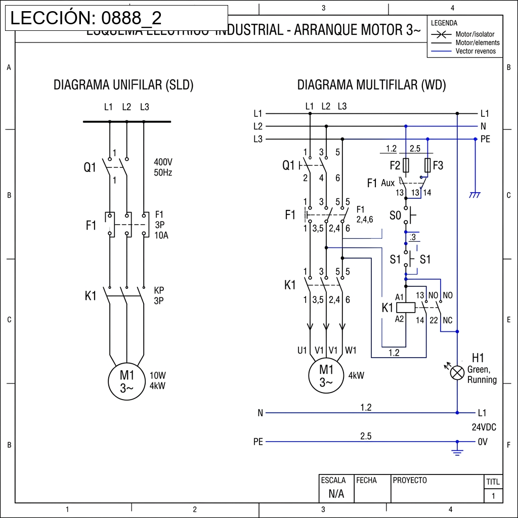Esquema técnico tipo diagrama de flujo que ilustra el proceso de legalización de una instalación eléctrica de baja tensión. El diagrama debe tener cuatro fases principales conectadas secuencialmente: 'Proyecto o MTD', 'Ejecución y CIE', 'Inspección OCA (Condicional)' y 'Registro y Suministro'. Cada fase debe incluir un icono representativo: plano, certificado con sello, lupa, y enchufe. Estilo de plano técnico, limpio, con líneas finas y texto claro sobre fondo blanco.