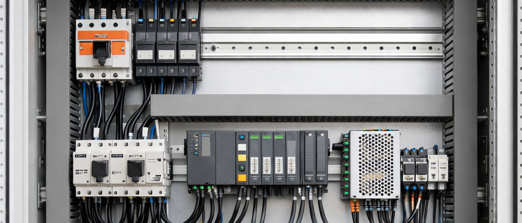 Ejemplo de cuadro eléctrico industrial
