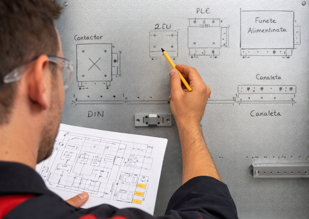 Replanteo de cuadro eléctrico