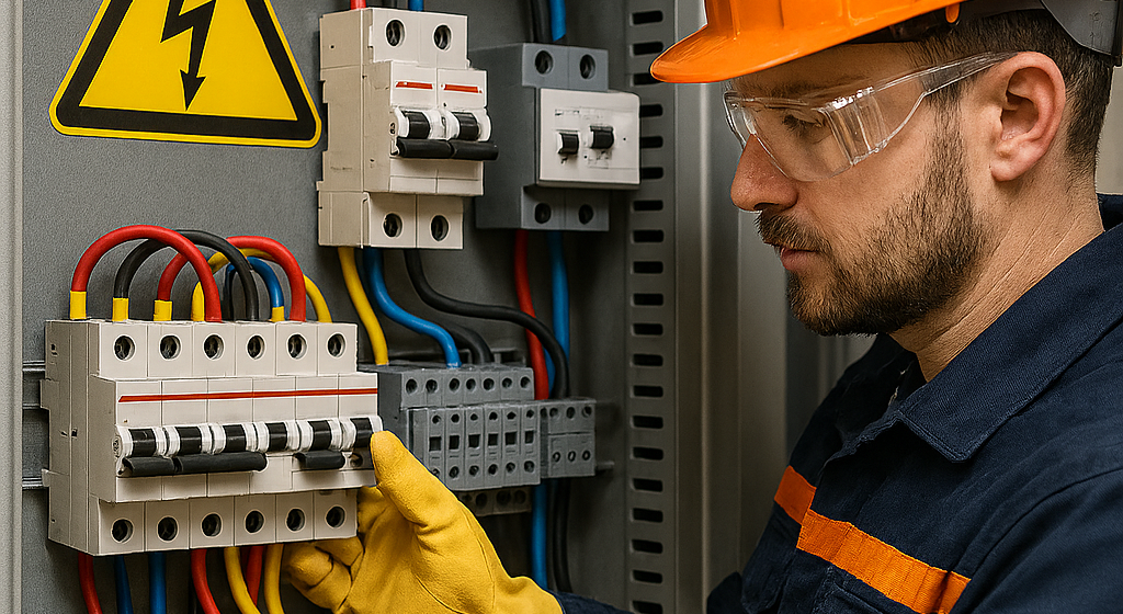 Seguridad de operarios en armarios eléctricos