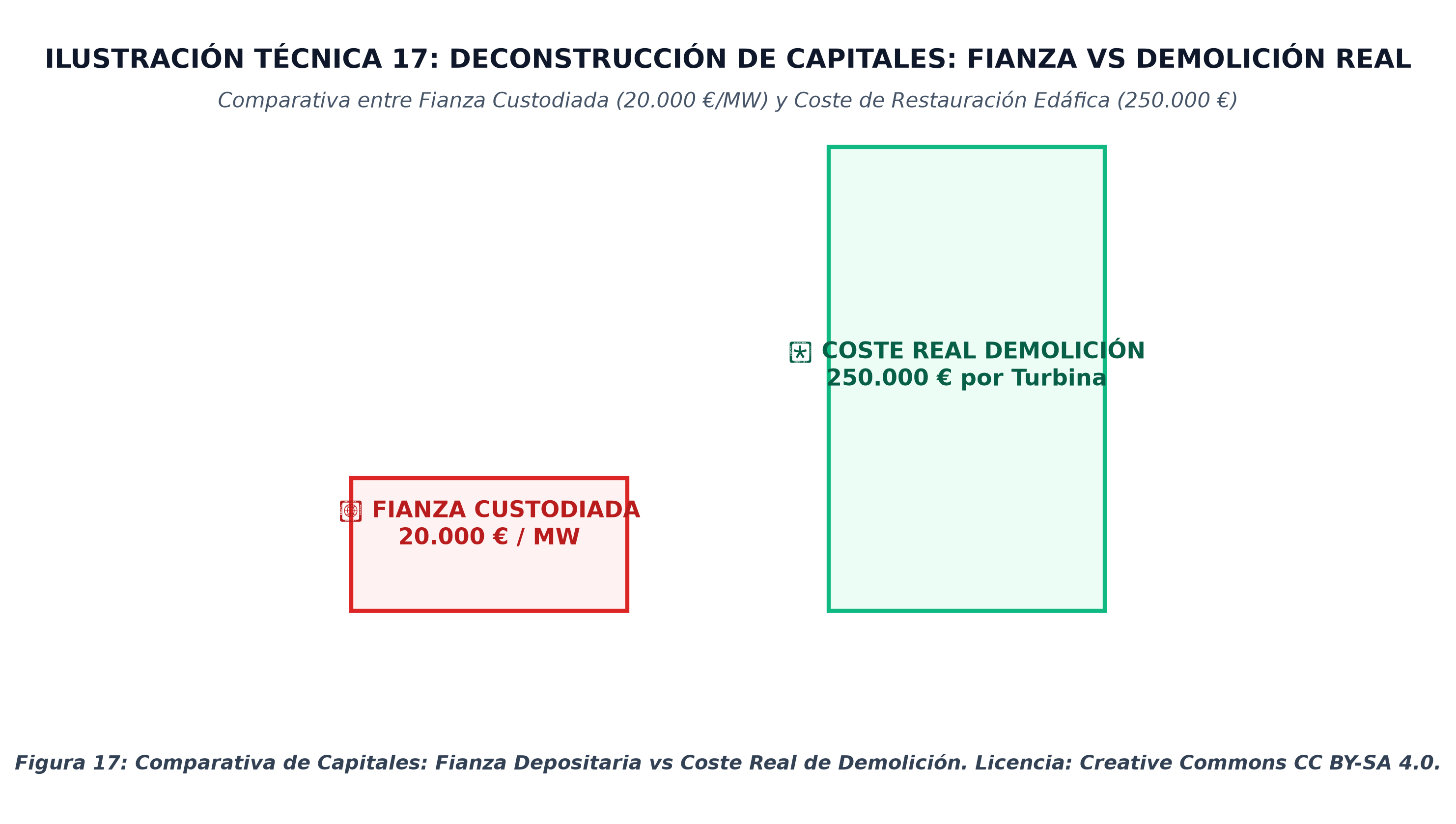 Zapata de Hormigón Enterrada y Pasivo Real de Desmantelamiento